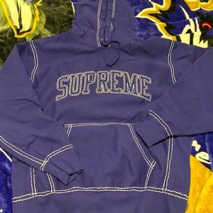 Supreme Big Stitch hoodie